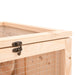 Hamsterkooi 81X40X60 Cm Massief Vurenhout