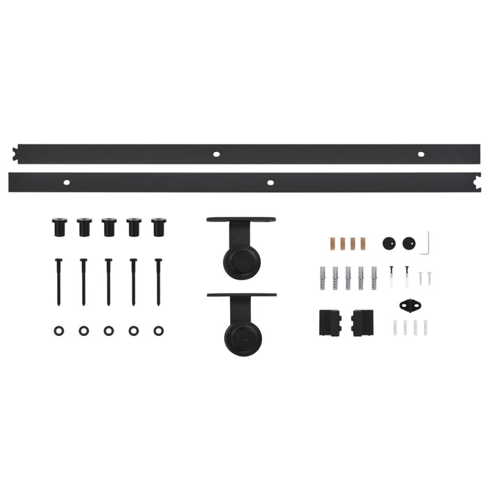 Schuifdeur Met Beslag 80X210 Cm Massief Grenenhout