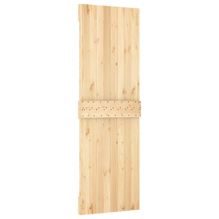 Schuifdeur Met Beslag 70X210 Cm Massief Grenenhout