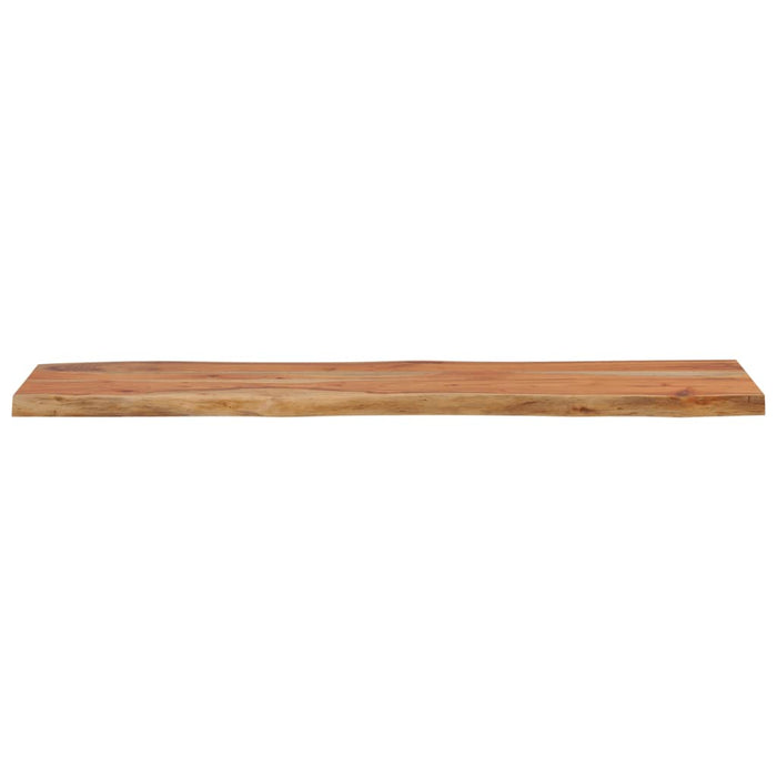 Tafelblad Rechthoekig Natuurlijke Rand 110X40X2,5 Cm Acaciahout