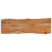 Tafelblad Rechthoekig Natuurlijke Rand 120X40X2,5 Cm Acaciahout