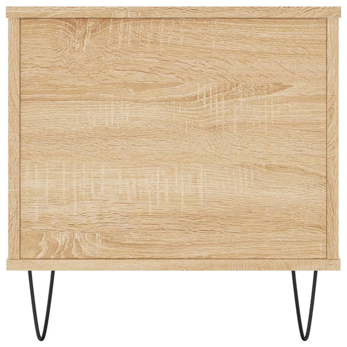 Salontafel 90X44,5X45 Cm Bewerkt Hout Kleurig