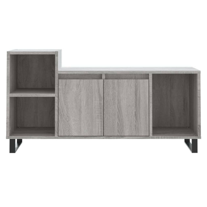 Tv-Meubel 100X35X55 Cm Bewerkt Hout Grijs Sonoma Eikenkleurig