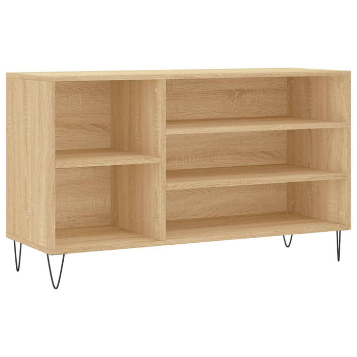 Schoenenkast 102X36X60 Cm Bewerkt Hout Sonoma Eikenkleurig