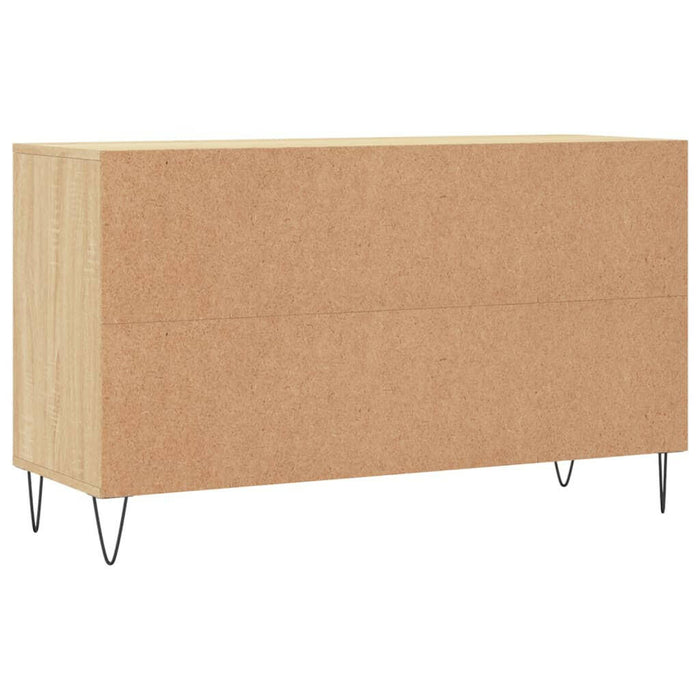 Schoenenkast 102X36X60 Cm Bewerkt Hout Sonoma Eikenkleurig