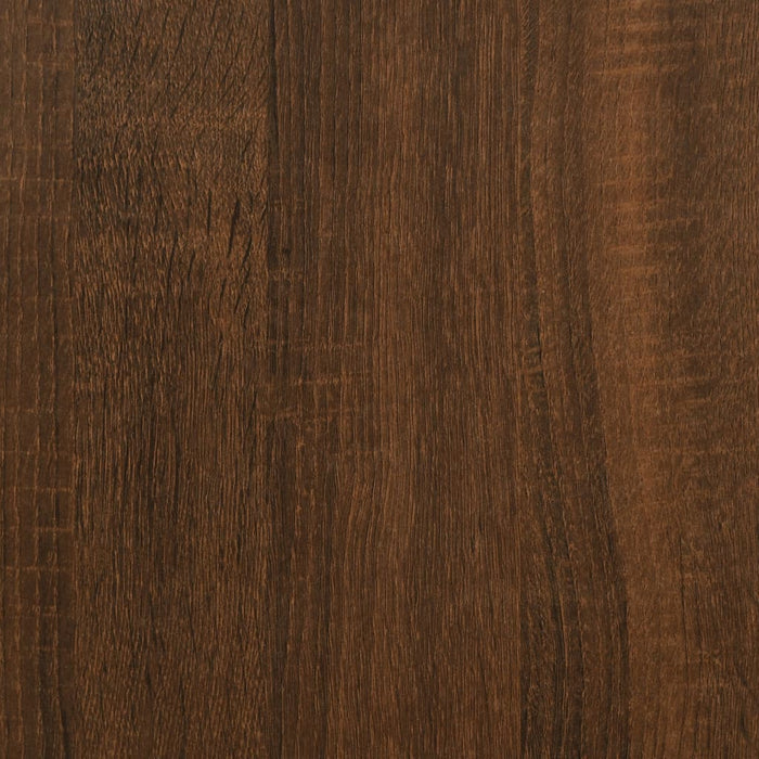 Salontafel Bewerkt Hout Bruin Eikenkleur