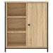 Dressoir 70X30X80 Cm Bewerkt Hout Sonoma Eikenkleurig