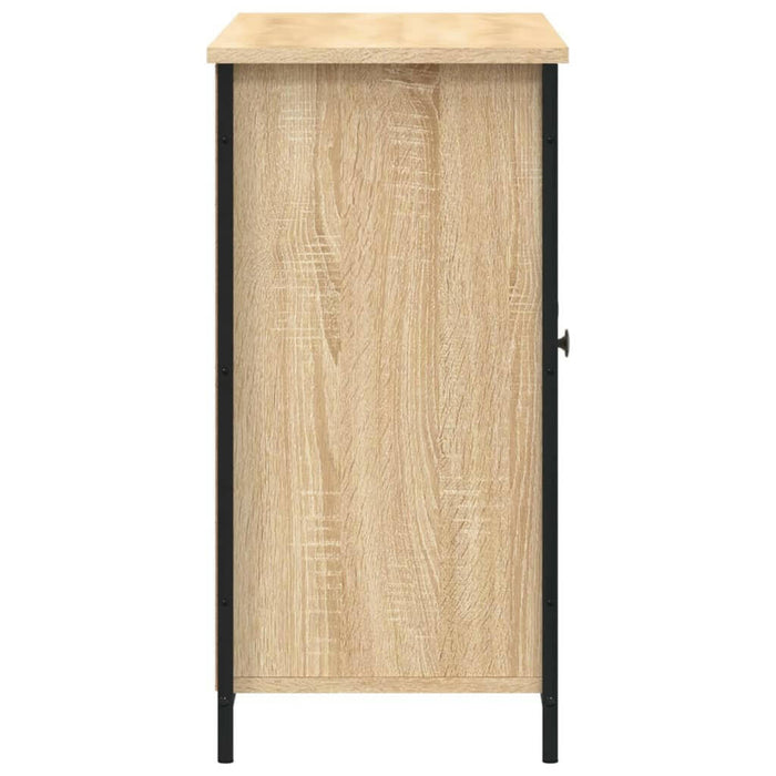 Dressoir 100X35X70 Cm Bewerkt Hout Sonoma Eikenkleurig