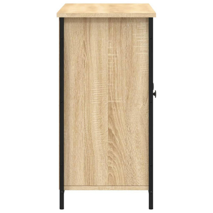 Dressoir 100X35X70 Cm Bewerkt Hout Sonoma Eikenkleurig