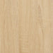 Dressoir 100X35X70 Cm Bewerkt Hout Sonoma Eikenkleurig