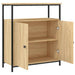 Dressoir 70X30X80 Cm Bewerkt Hout Sonoma Eikenkleurig