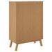 Hoge Kast Olden 85X43X125 Cm Massief Grenenhout En Bruin