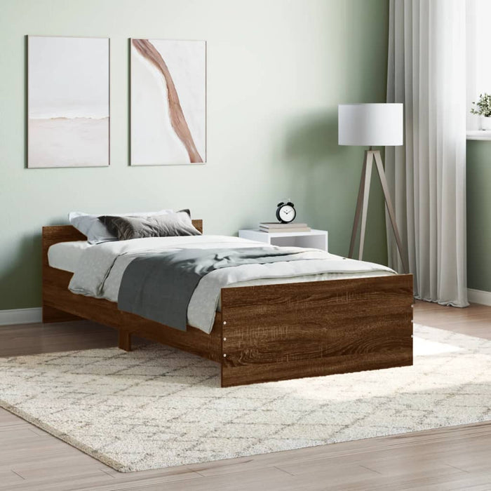 Bedframe Bewerkt Hout