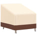 Tuinmeubelhoes Loungestoel 600D 79X97X48/74 Cm Oxford Beige