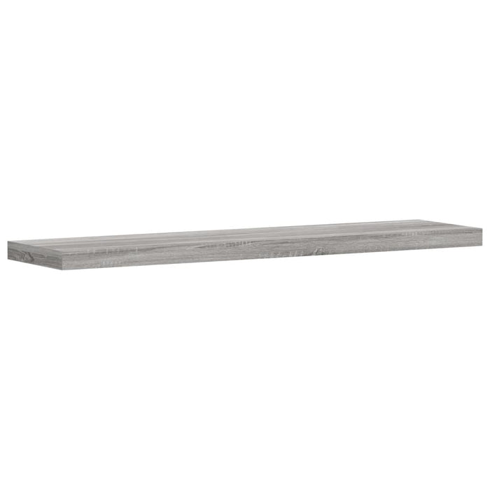 Wandschappen 8 St 40X10X1,5 Cm Bewerkt Hout Grijs Sonoma Eiken