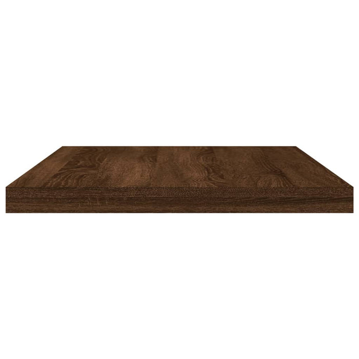 Wandschappen 4 St 40X20X1,5 Cm Bewerkt Hout Bruin Eikenkleur