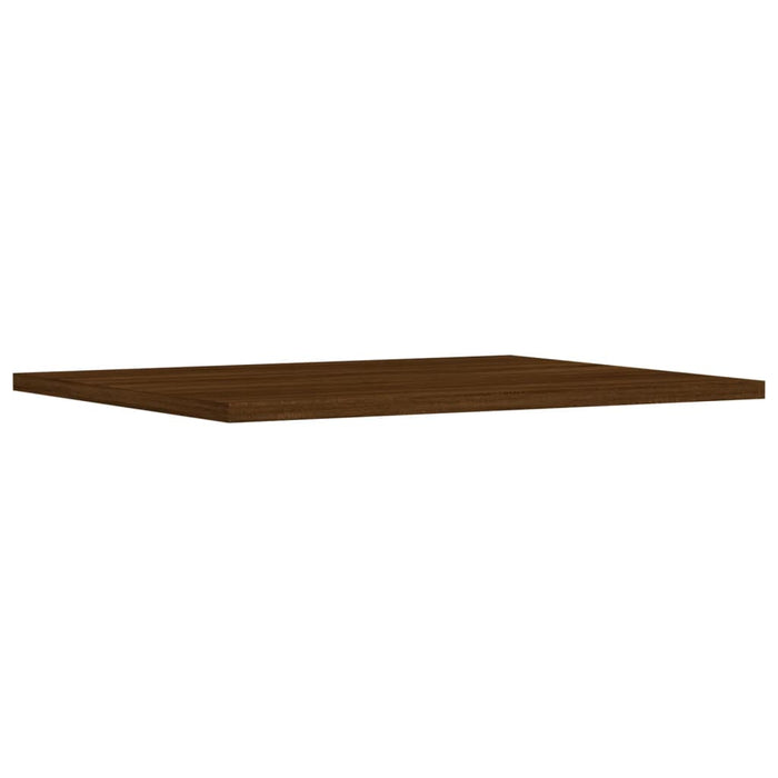 Wandschappen 4 St 40X50X1,5 Cm Bewerkt Hout Bruin Eikenkleur