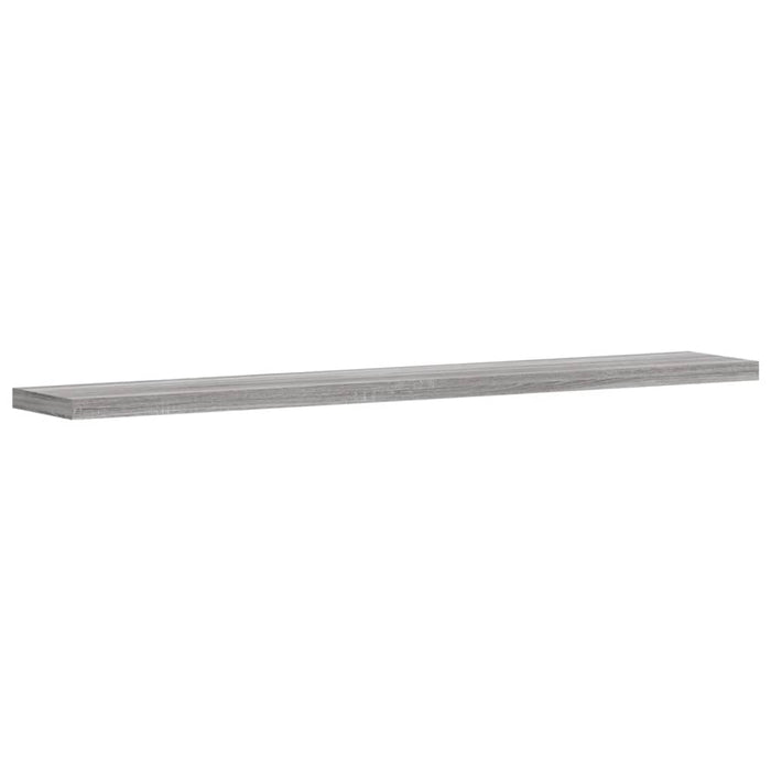 Wandschappen 4 St 60X10X1,5 Cm Bewerkt Hout Grijs Sonoma Eiken