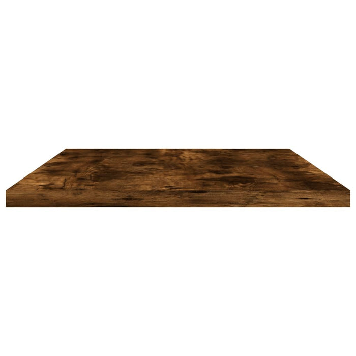 Wandschappen 4 St 60X20X1,5 Cm Bewerkt Hout Gerookt Eikenkleur