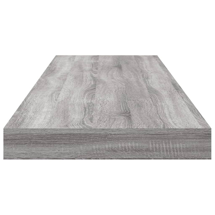 Wandschappen 4 St 80X10X1,5 Cm Bewerkt Hout Grijs Sonoma Eiken