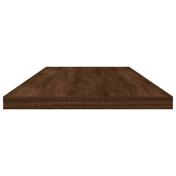 Wandschappen 4 St 80X20X1,5 Cm Bewerkt Hout Bruin Eikenkleur Beige