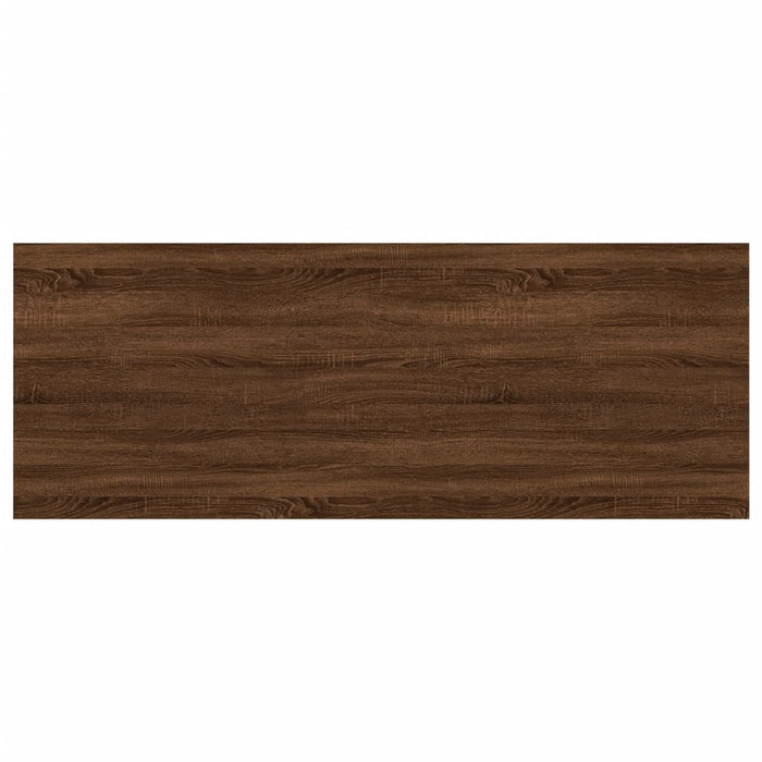 Wandschappen 4 St 80X30X1,5 Cm Bewerkt Hout Bruin Eikenkleur