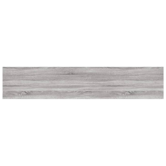 Wandschappen 4 St 100X20X1,5 Cm Bewerkt Hout Grijs Sonoma Eiken