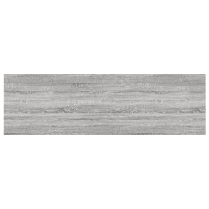 Wandschappen 4 St 100X30X1,5 Cm Bewerkt Hout Grijs Sonoma Eiken Grijs