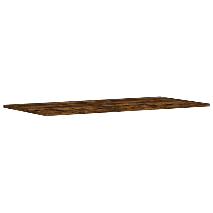 Wandschappen 4 St 100X50X1,5 Cm Bewerkt Hout Gerookt Eikenkleur