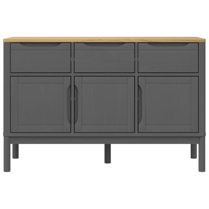 Dressoir Floro 114X43X74 Cm Massief Grenenhout