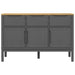 Dressoir Floro 114X43X74 Cm Massief Grenenhout