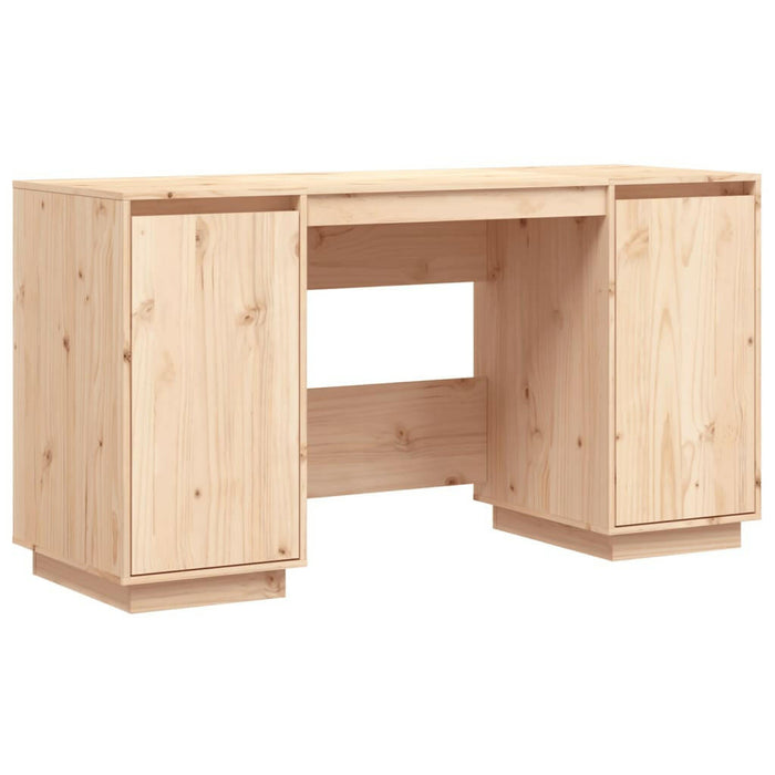 Bureau 140X50X75 Cm Massief Grenenhout