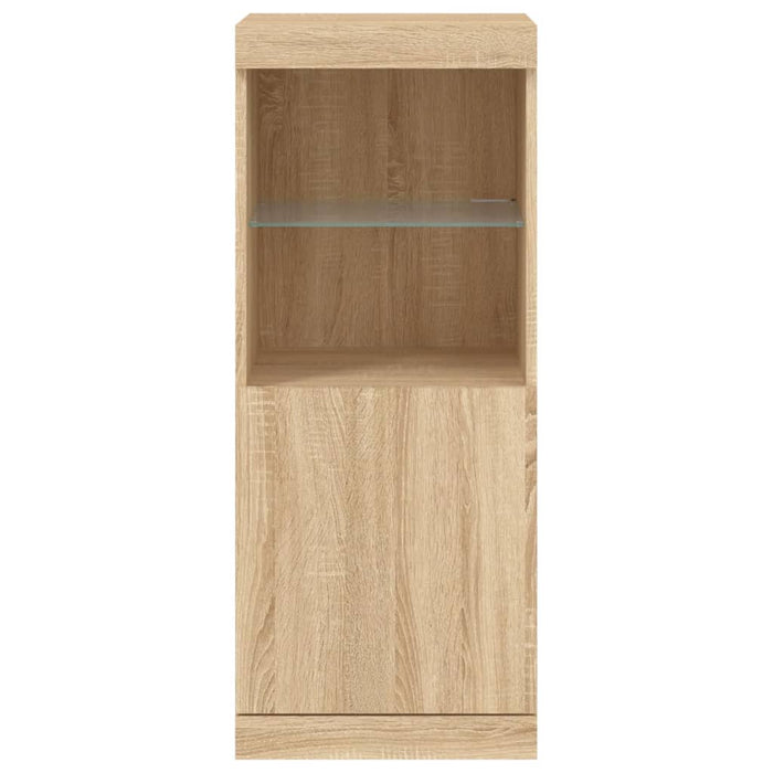 Dressoir Met Led-Verlichting 41X37X100 Cm Kleurig