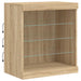 Dressoir Met Led-Verlichting 60,5X37X67 Cm Sonoma Eikenkleurig