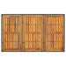 Tuintafel Met Acaciahouten Blad 150X90X75 Cm Poly Rattan Grijs