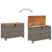 Tuinbox Poly Rattan En Acaciahout