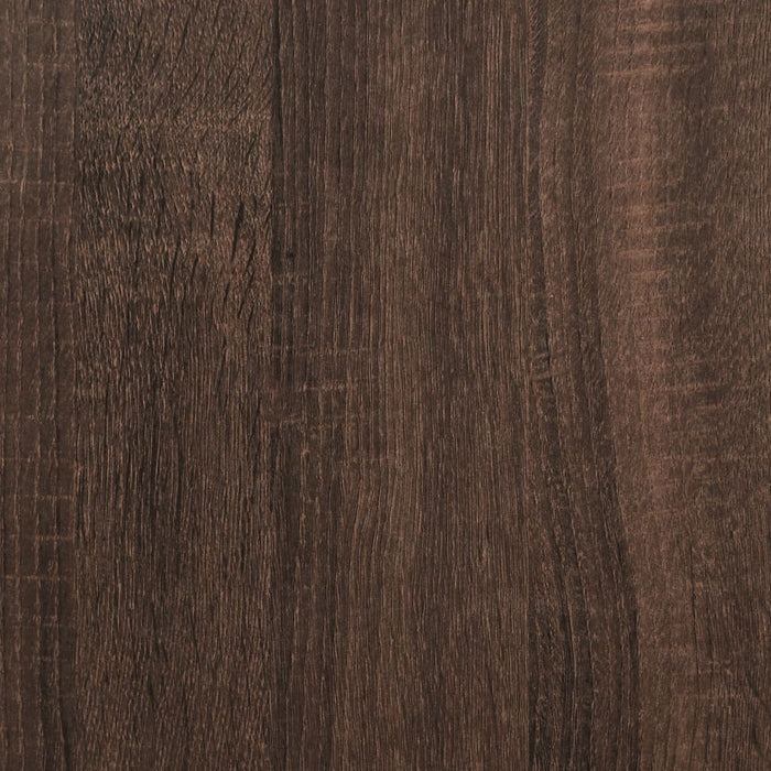 Salontafel Bewerkt Hout Bruineikenkleurig