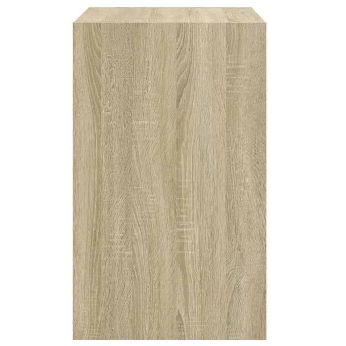 Schoenenkast 60X42X69 Cm Bewerkt Hout Sonoma Eikenkleurig Sonoma Eiken