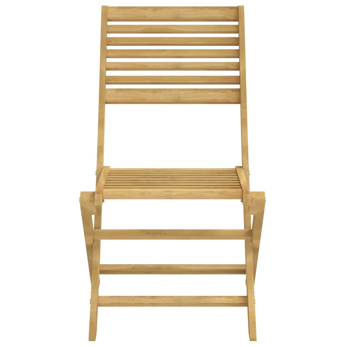 Tuinstoelen Inklapbaar 48,5X61,5X87 Cm Massief Acaciahout