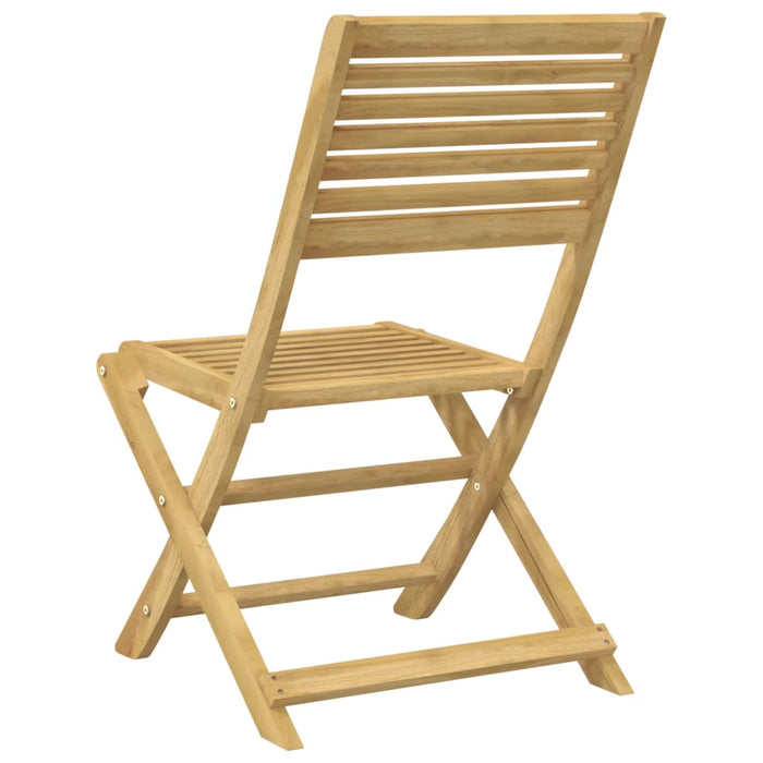 Tuinstoelen Inklapbaar 48,5X61,5X87 Cm Massief Acaciahout