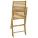 Tuinstoelen Inklapbaar 48,5X61,5X87 Cm Massief Acaciahout