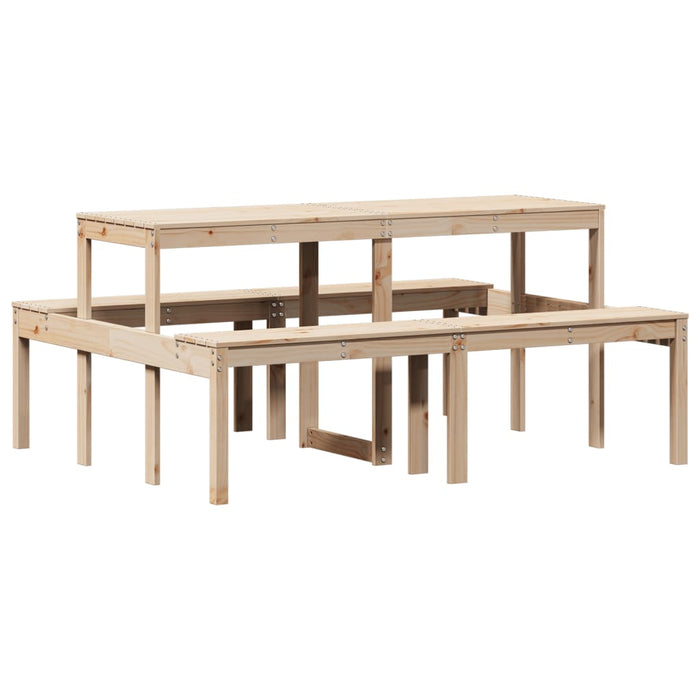 Picknicktafel Massief Grenenhout