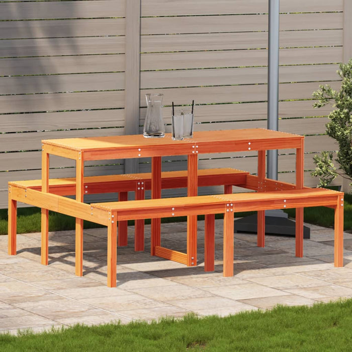 Picknicktafel Massief Grenenhout