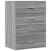 Dressoir 60X39X80 Cm Bewerkt Hout