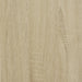 Dressoir 59X39X80 Cm Bewerkt Hout Kleurig