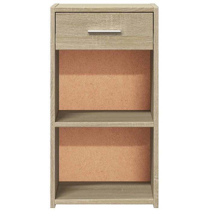 Nachtkastjes 2 St 35X34X65 Cm Bewerkt Hout Sonoma Eikenkleurig