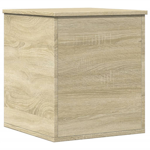 Opbergbox 40X42X46 Cm Bewerkt Hout Sonoma Eikenkleurig