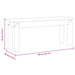 Eetkamerbank Panama 105X30X45 Cm Massief Grenenhout Wit