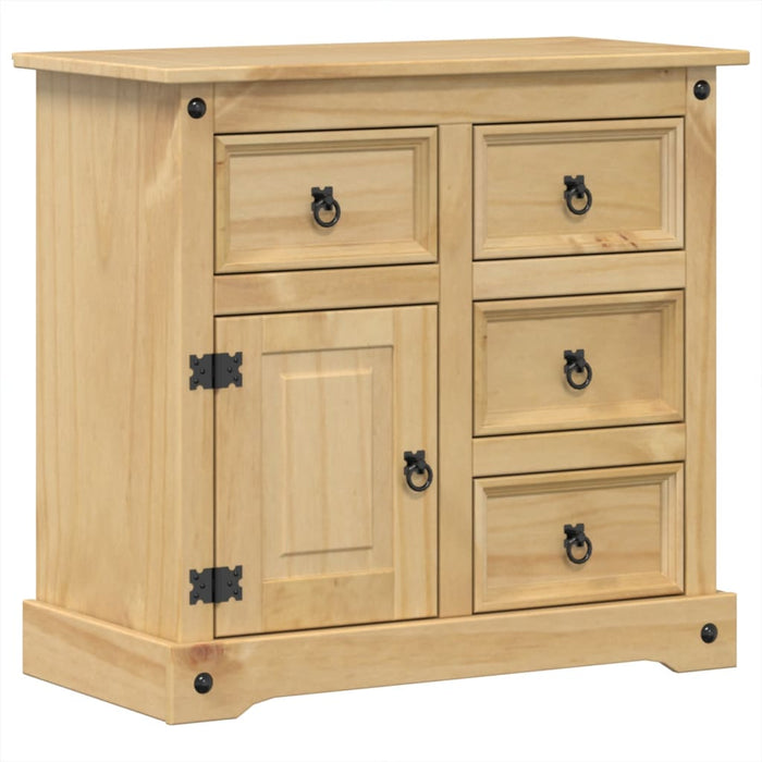 Dressoir Corona 87X40X76 Cm Massief Grenenhout