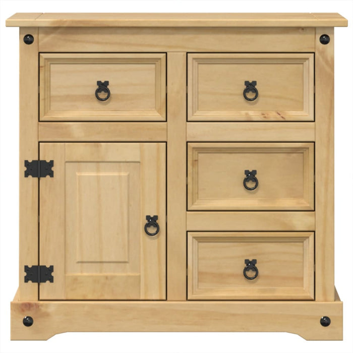 Dressoir Corona 87X40X76 Cm Massief Grenenhout